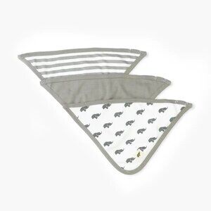 3-Pack Bib Bundle - Grey
